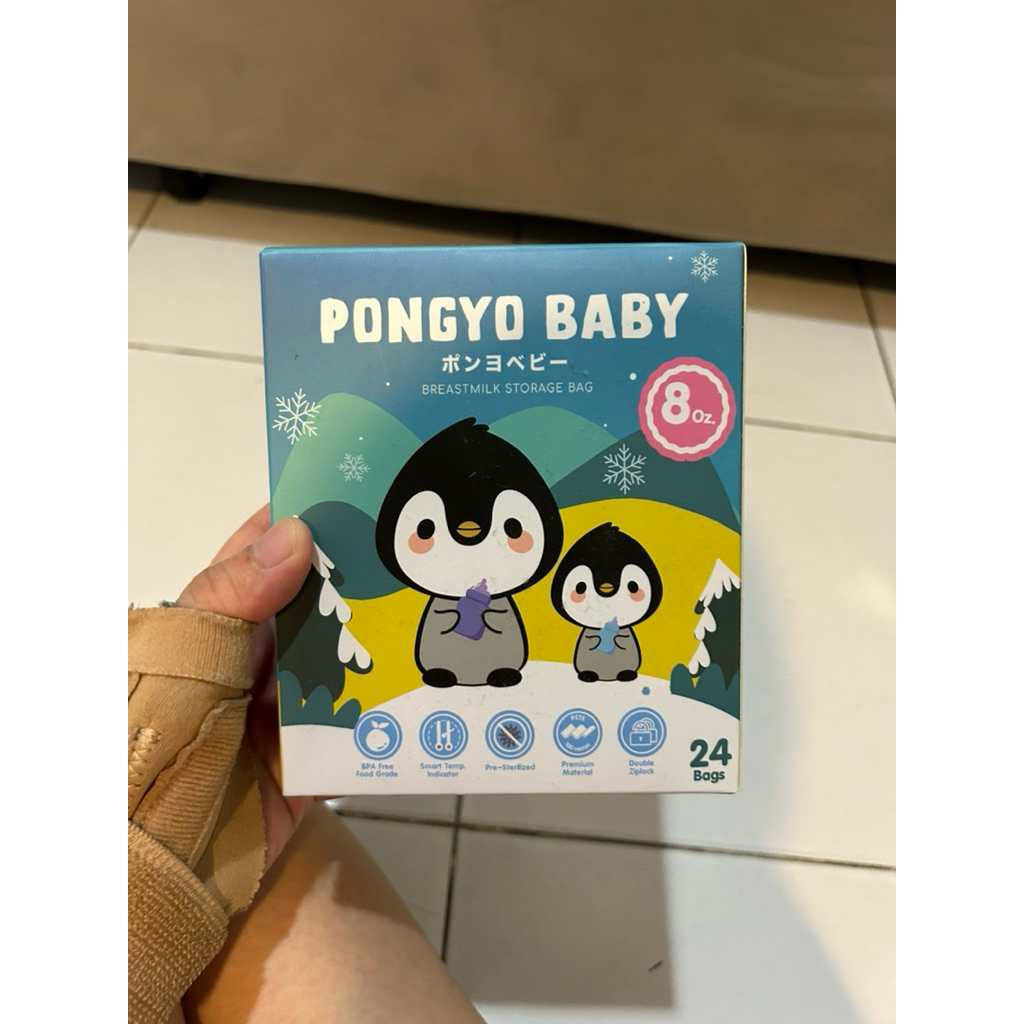 ถุงเก็บน้ำนม Pongyo Baby