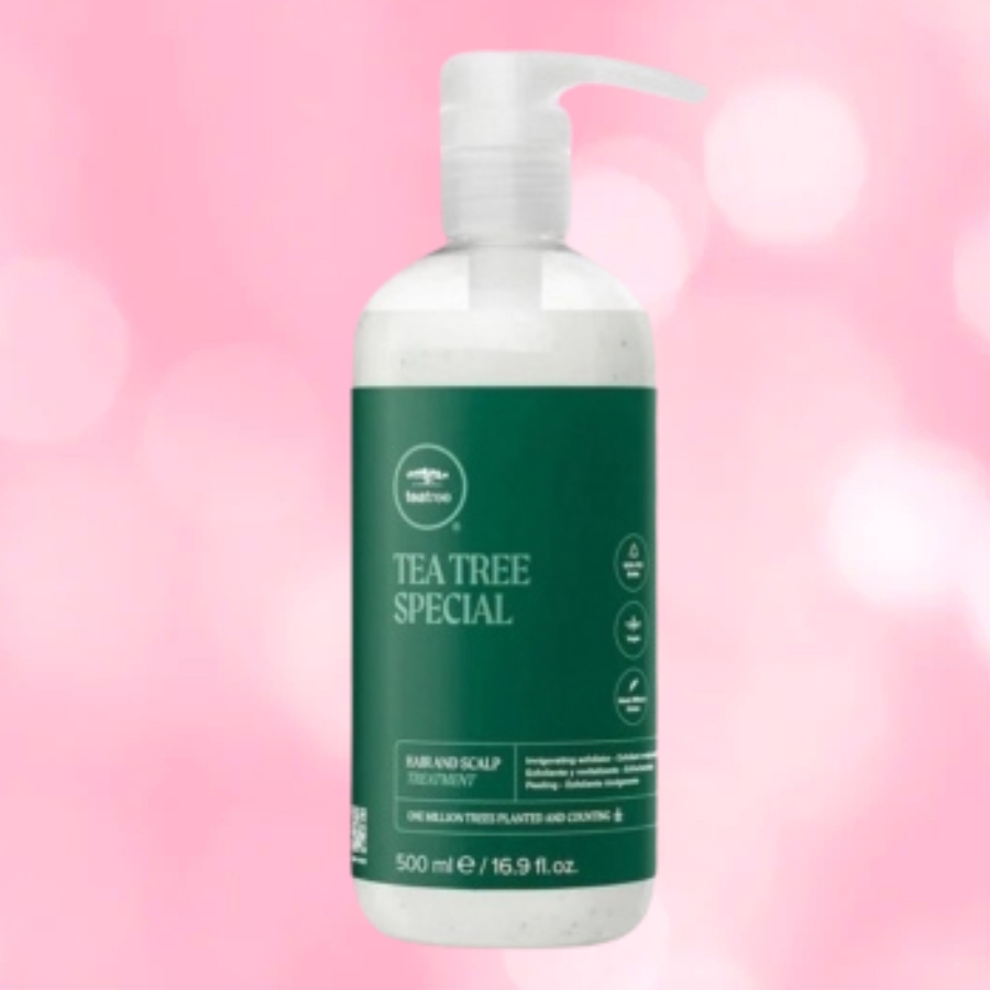 PAUL MITCHELL TEA TREE HAIR AND SCALP 500 ML.ทรีทเม้น สูตรเย็น ขจัดรังแค ลดความมัน หนังศรีษะ และ เส้นผม