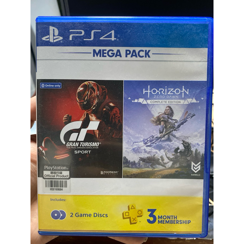 แผ่น PS4 (เกมรวมตามภาพ) GT SPORT🇹🇭 และ HORIZON [ มือ 1,2 ] มีสต็อคพร้อมจัดส่ง!!!