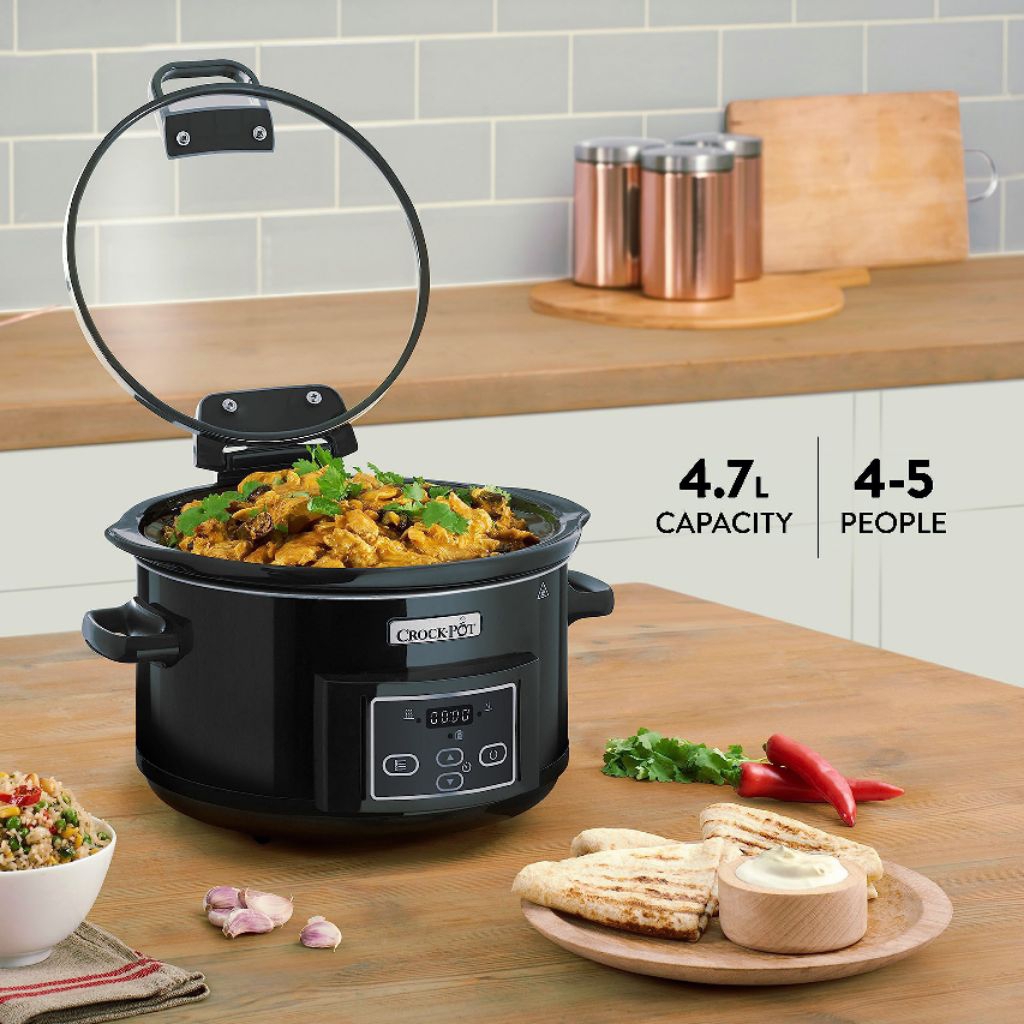 Pre-order 7-10 Days 🔥Original Crock-Pot Slow Cooker | หม้อสโลว์คุกเกอร์ Crock Pot (5L, 220V) + Free 