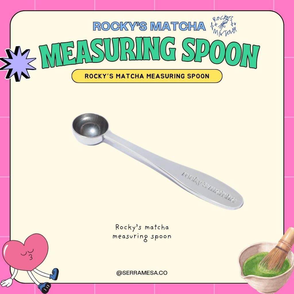 พร้อมส่งในไทย Rocky’s matcha measuring spoon ขนาด 1.5G ของแท้ จาก USA