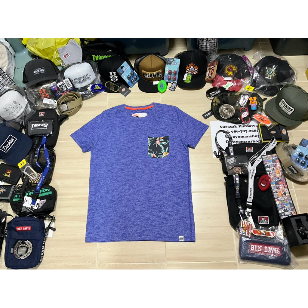 เสื้อ SuperDry กระเป๋าหน้า สภาพดี size L