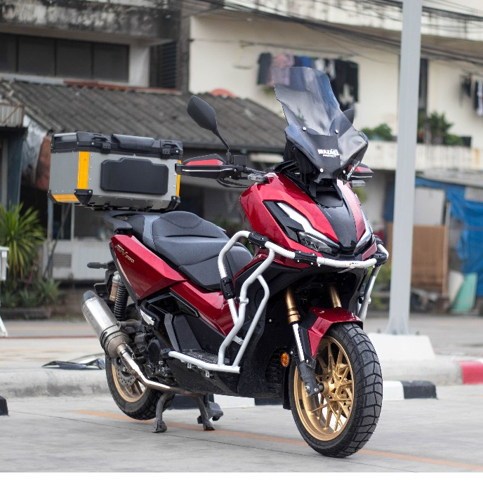 ชิวหน้า ADV350 2025 MAZAKI ทรง LION หนาพิเศษ - รูปที่ 5