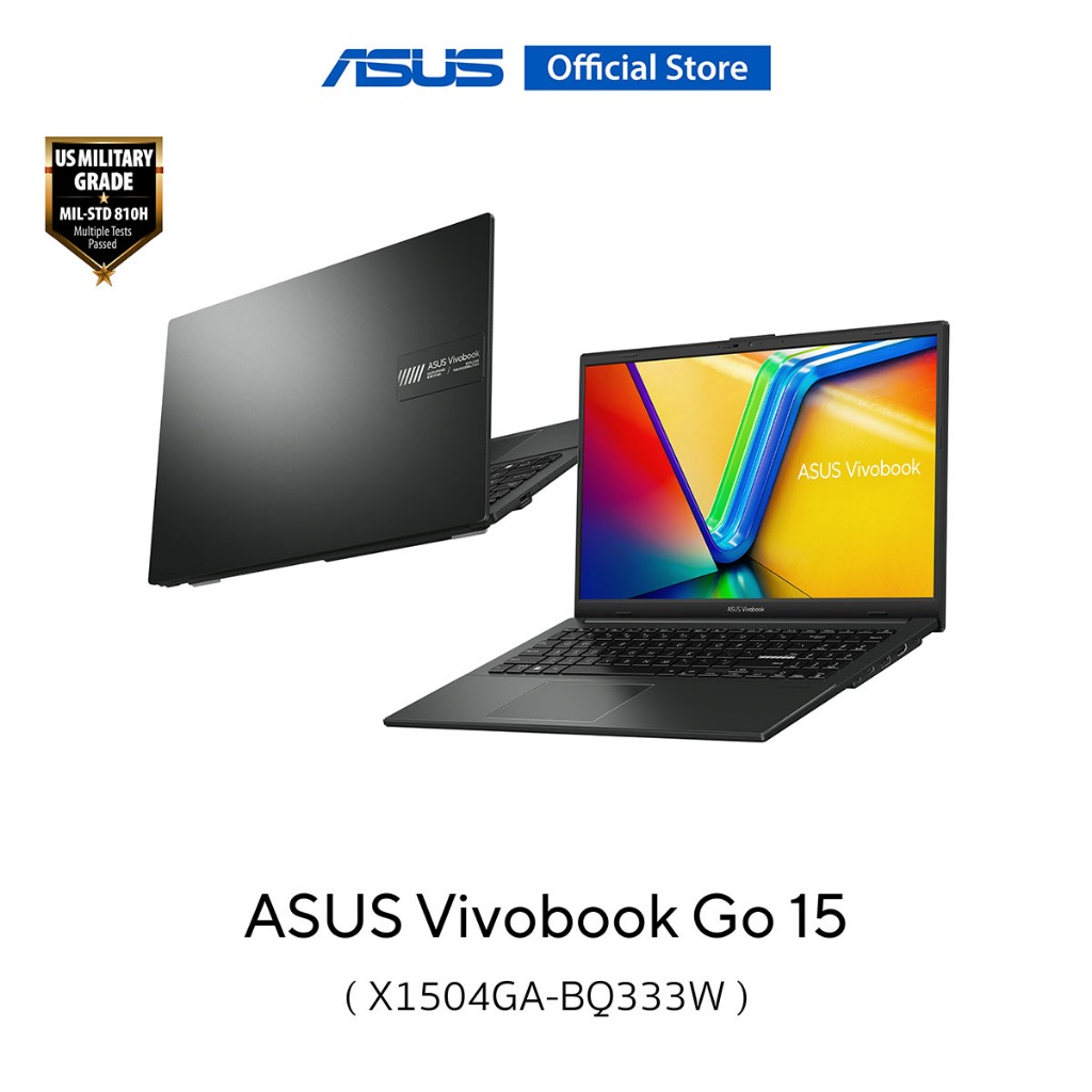 ASUS Vivobook Go 15 (X1504GA-BQ333W) 15.6" FHD (1920x1080), i3-N305 1.8G, 8GB, 512GB SSD, W11