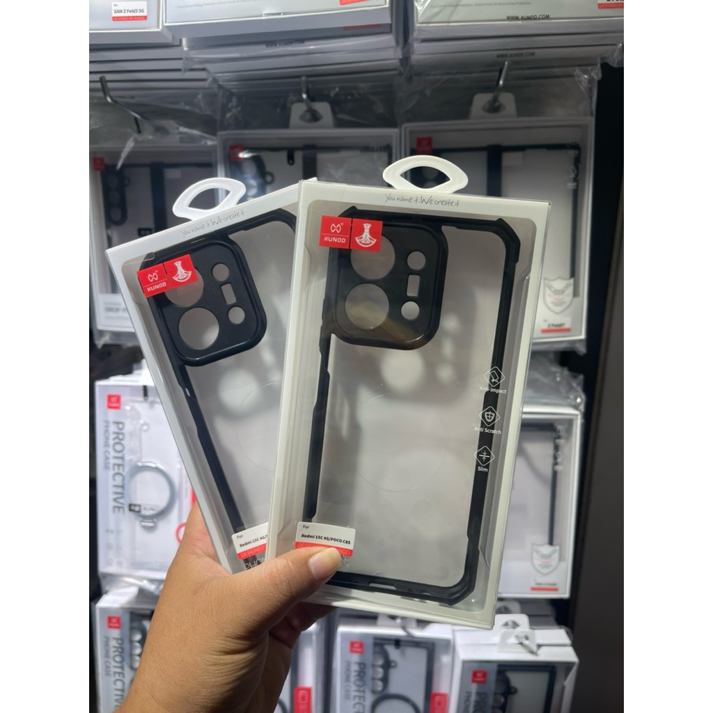 “พร้อมส่ง”เคสXundd กันกระแทก Redmi 15C/Poco C85