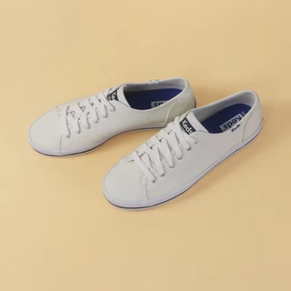 KEDS รองเท้าผ้าใบ แบบผูกเชือก รุ่น KICKSTART SEASONAL SOLIDS สีขาว ( WF54682 )