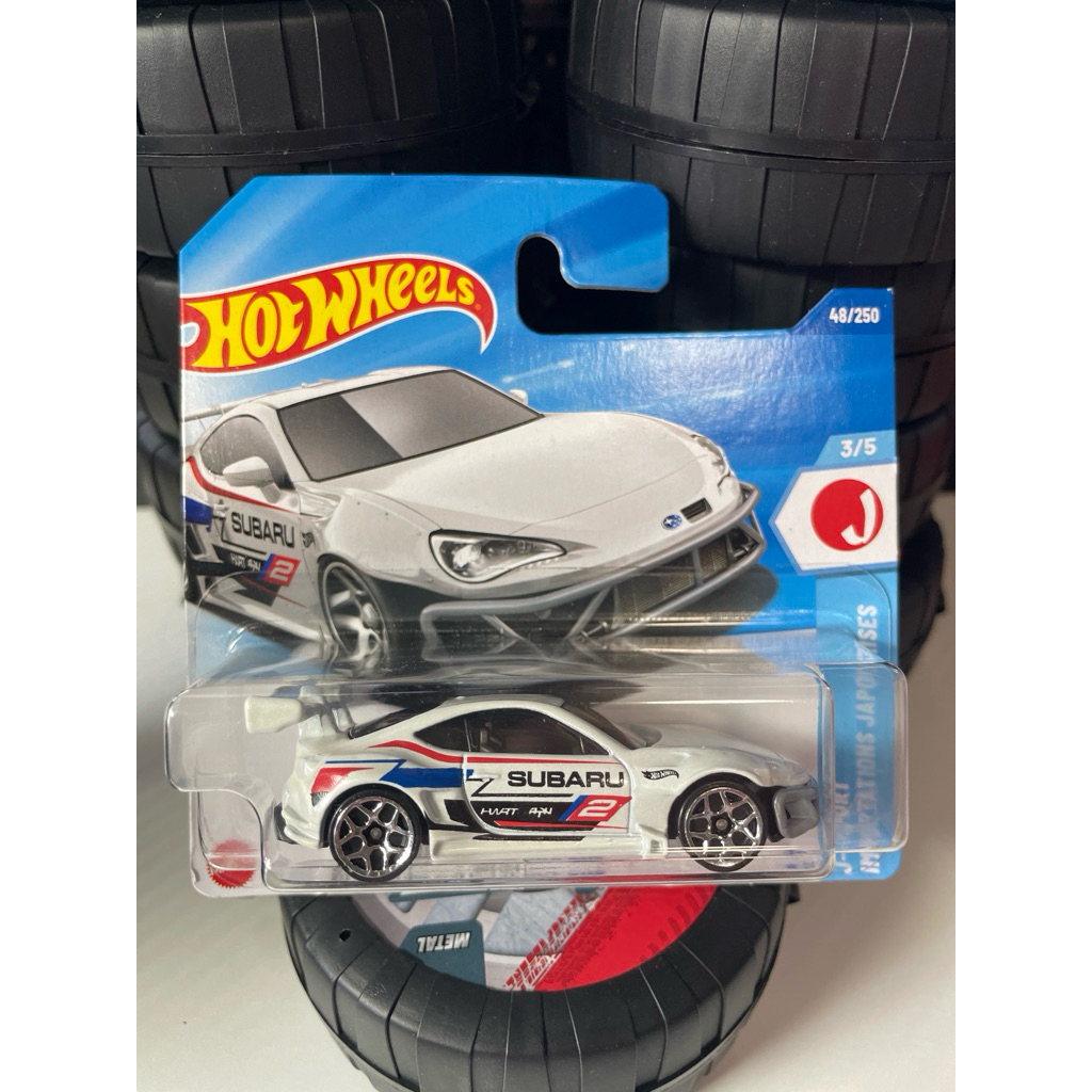 รถฮอทวีล Hot Wheels SUBARU BRZ🔵 ปี 2025 แพ็คสั้น
