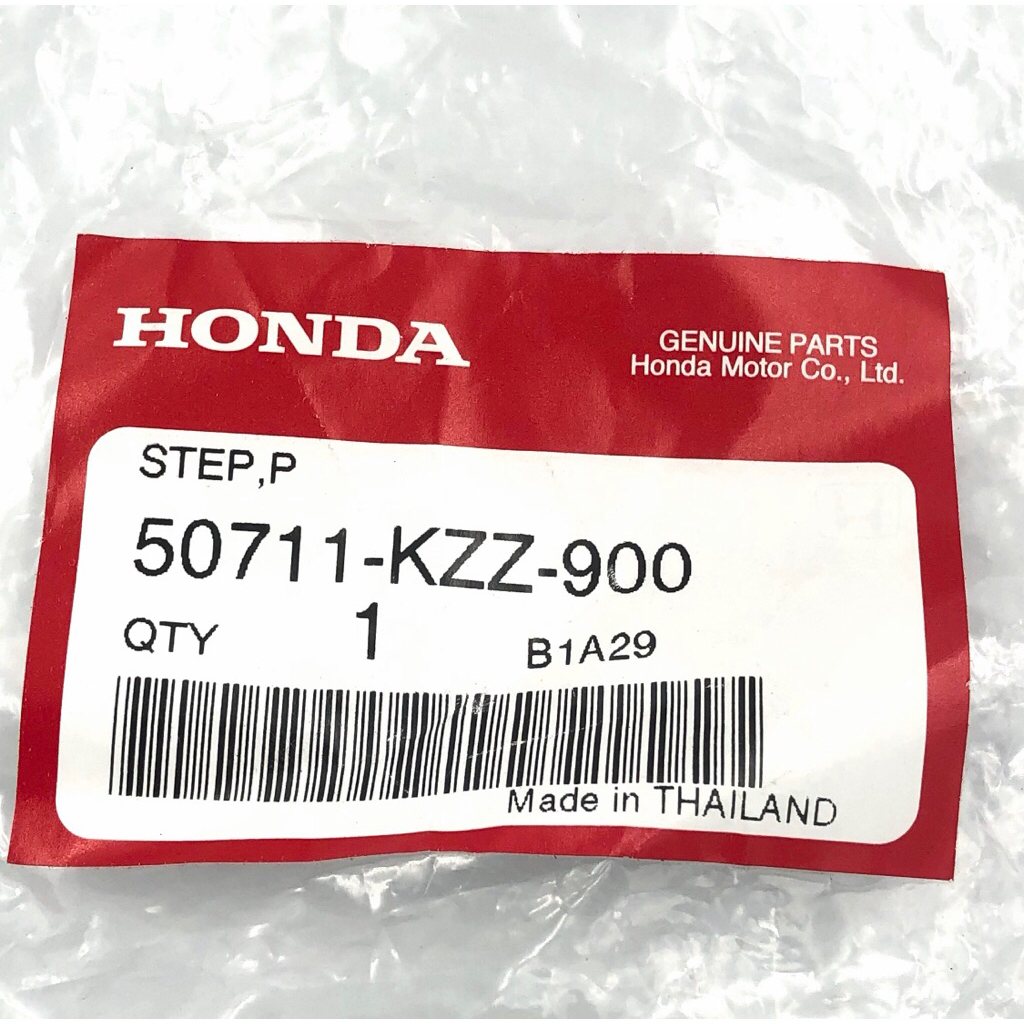 พักเท้าหลัง CRF250 300 M L ใส่ได้ทุกปี แท้เบิกศูนย์ 50711-KZZ-900 - รูปที่ 2
