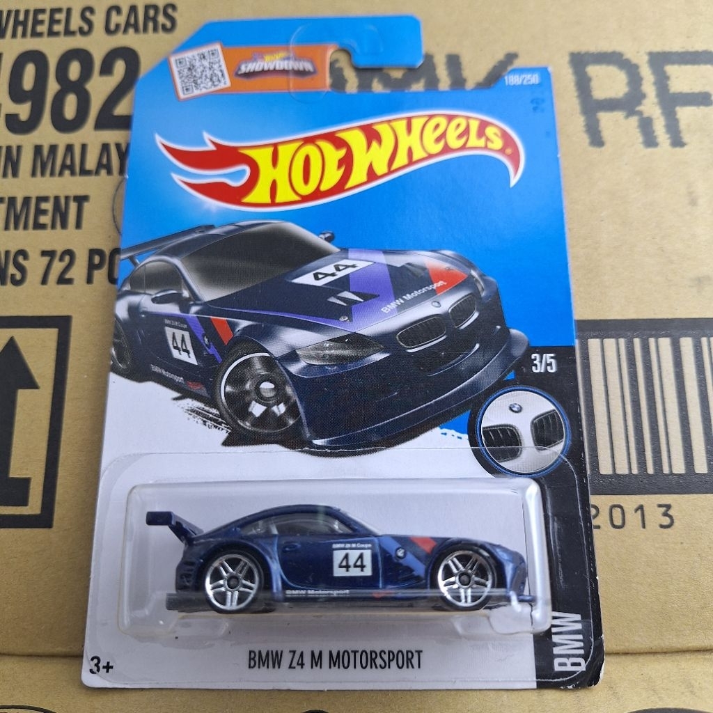 รถเหล็ก Hotwheels BMW Z4 M MOTORSPORT 188/250 (kg10)