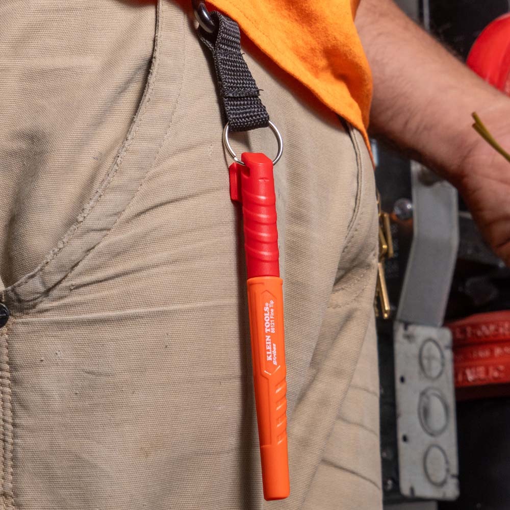 Klein Tools ปากกามาร์คเกอร์ Skribes Red Fine Tip Permanent Marker (86121) - รูปที่ 2