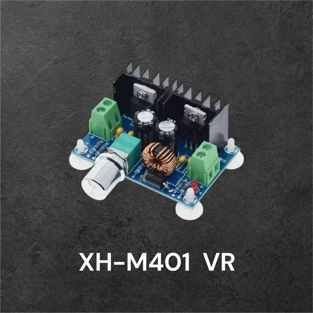 สเต็ปดาวน์ StepDown XH-M401 XL4016 8A Module DC 5-38V to 2-35V โมดูลลดแรงดันไฟฟ้า Step Down - รูปที่ 2