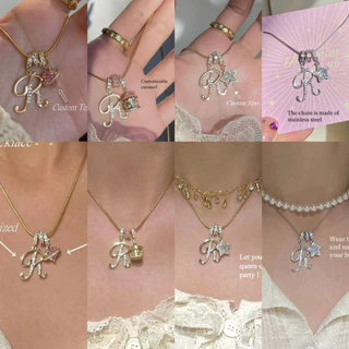 สร้อยคอ สแตนเลส costom necklace v.1 *อ่านรายละเอียดก่อนสั่งซื้อ ( มีพร้อมส่ง )
