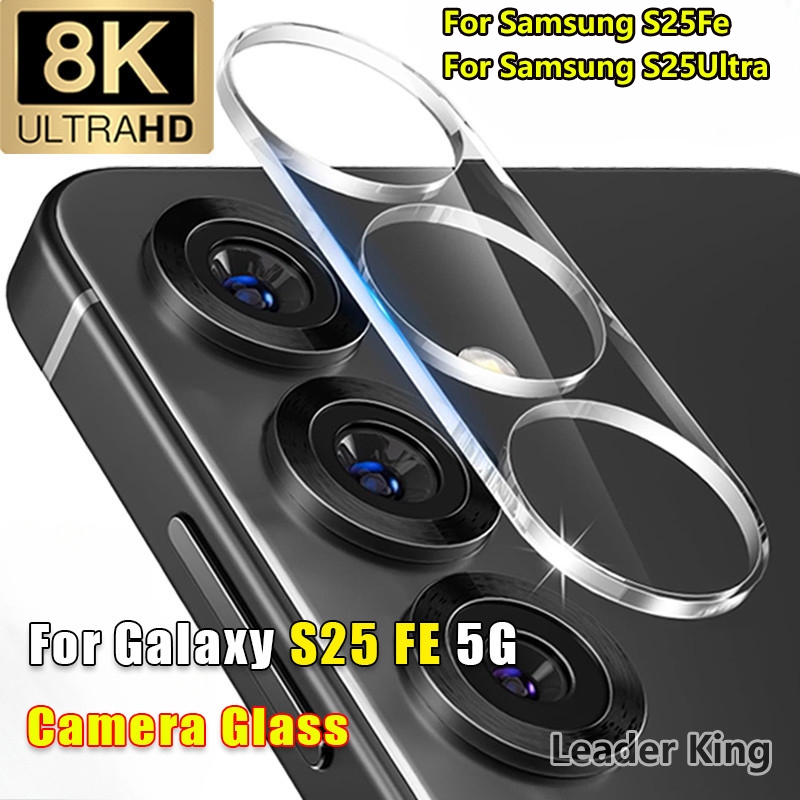 007 ฟิล์มกันรอยเลนส์กล้องมือถือ สำหรับ Samsung S25Fe S25Ultra S25 S24Ultra A07 A17 S24Fe S25 S25Plus A06 4G/5G A16 A26