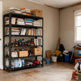 ESShelf ชั้นวางของเหล็ก 3/4/5 ชั้น แข็งแรง รับน้ำหนัก 150KG สำหรับบ้านและสำนักงาน