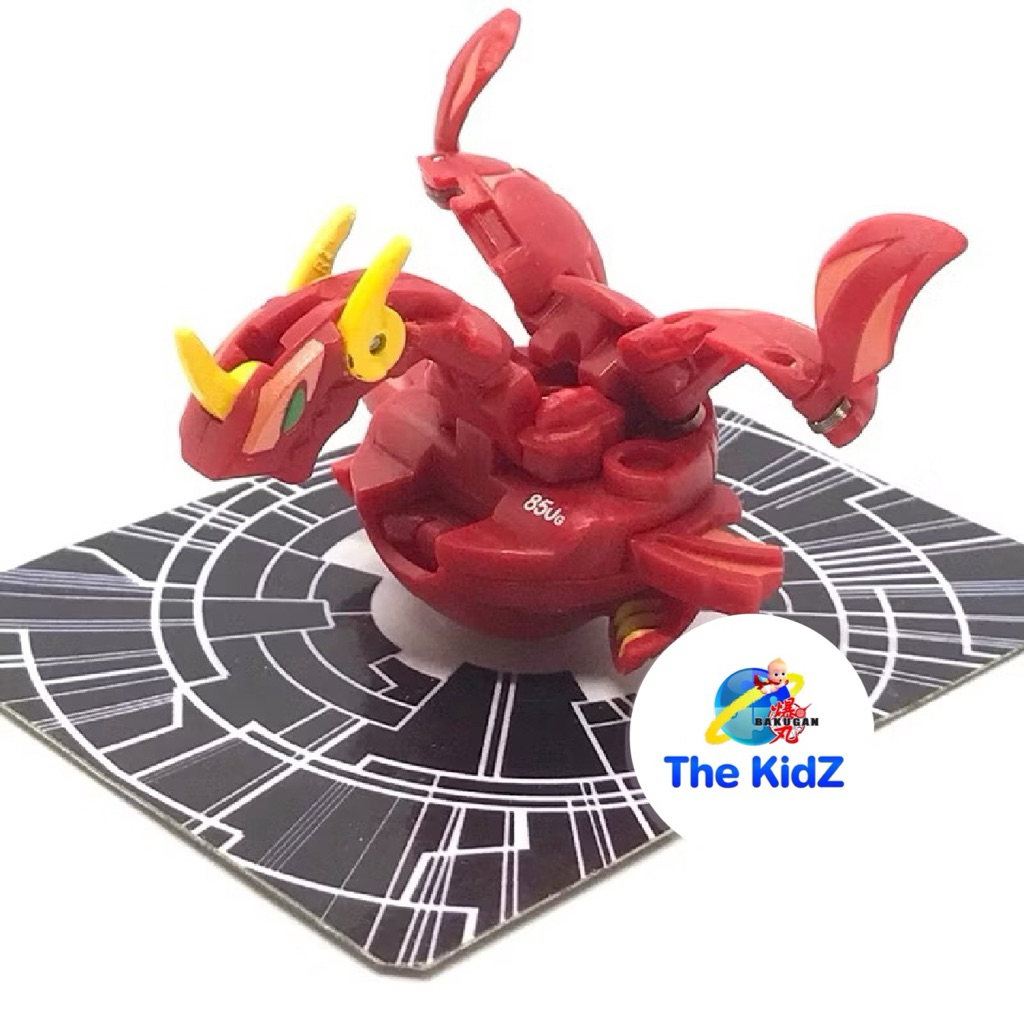 บาคุกัน Bakugan B2 Maxus Ultra Dragonoid Red Pyrus rare(สีแดงล้วน)