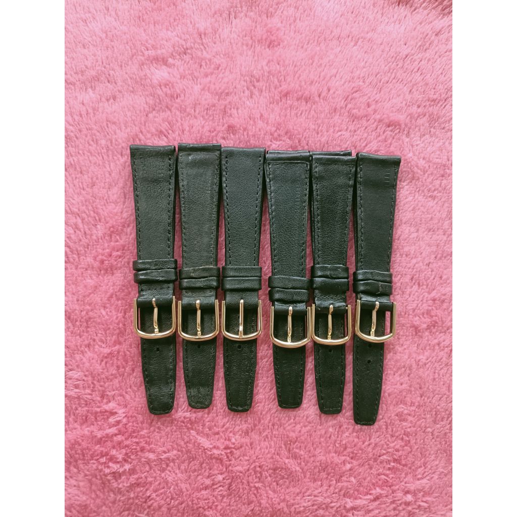 สายนาฬิกาหนังแท้ ขนาด 19 mm. ไม่ผ่านการใช้(๑)