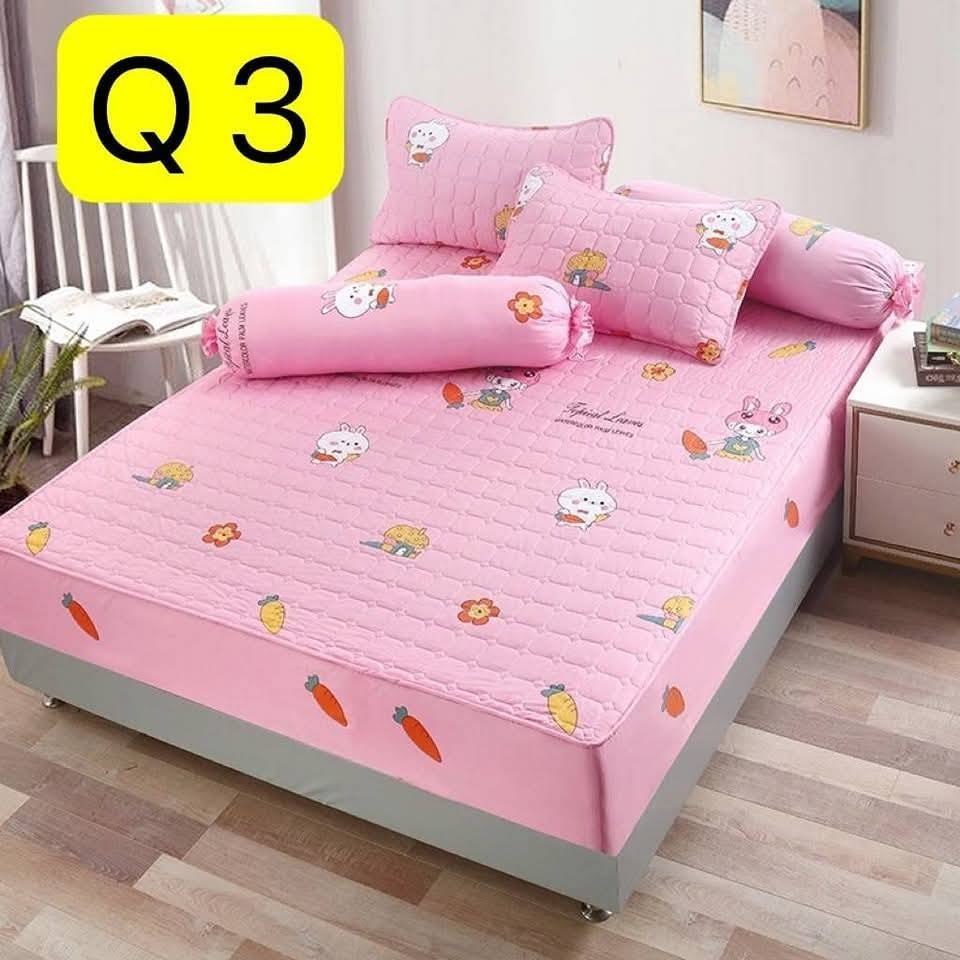 Dbedding ชุดผ้าปูที่นอน 6 ฟุต 5 ฟุต 3.5 ฟุต ผ้าคอตตอนซาติน thumbnail 4