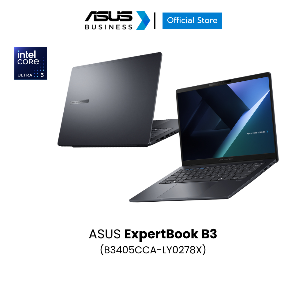 ASUS ExpertBook B3 (B3405CCA-LY0278X) 14" WUXGA (1920x1200), Intel® Core™ Ultra 5 225H, 16GB, 512GB 