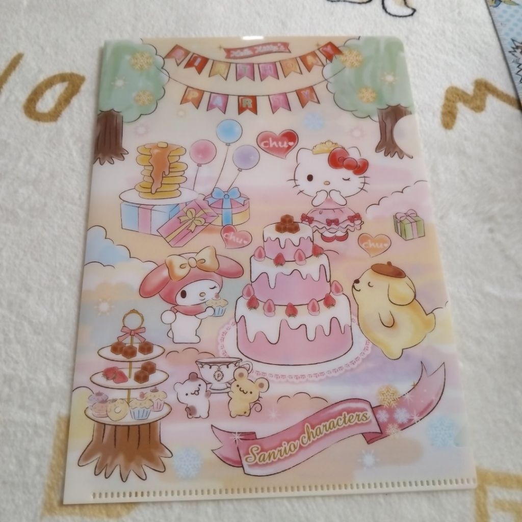 แฟ้มใสลาย Sanrio Characters จาก Sanrio