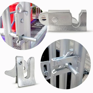 กลอนล็อคกรง หมู สุนัข กลอนคอกหมู ประตู แบบหางปลา Pig Door Latch Lock กลอนหางปลา ตัวล็อค กรงแมว สุนัข