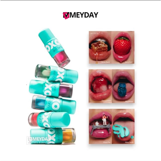Skin Brity Xoxoil Hya Capsule Lip Oil สกิน บริทตี้ เอ็กซ์โอเอ็กซ์ออยล์ ไฮยา แคปซูล ลิป ออยล์ 5 กรัม