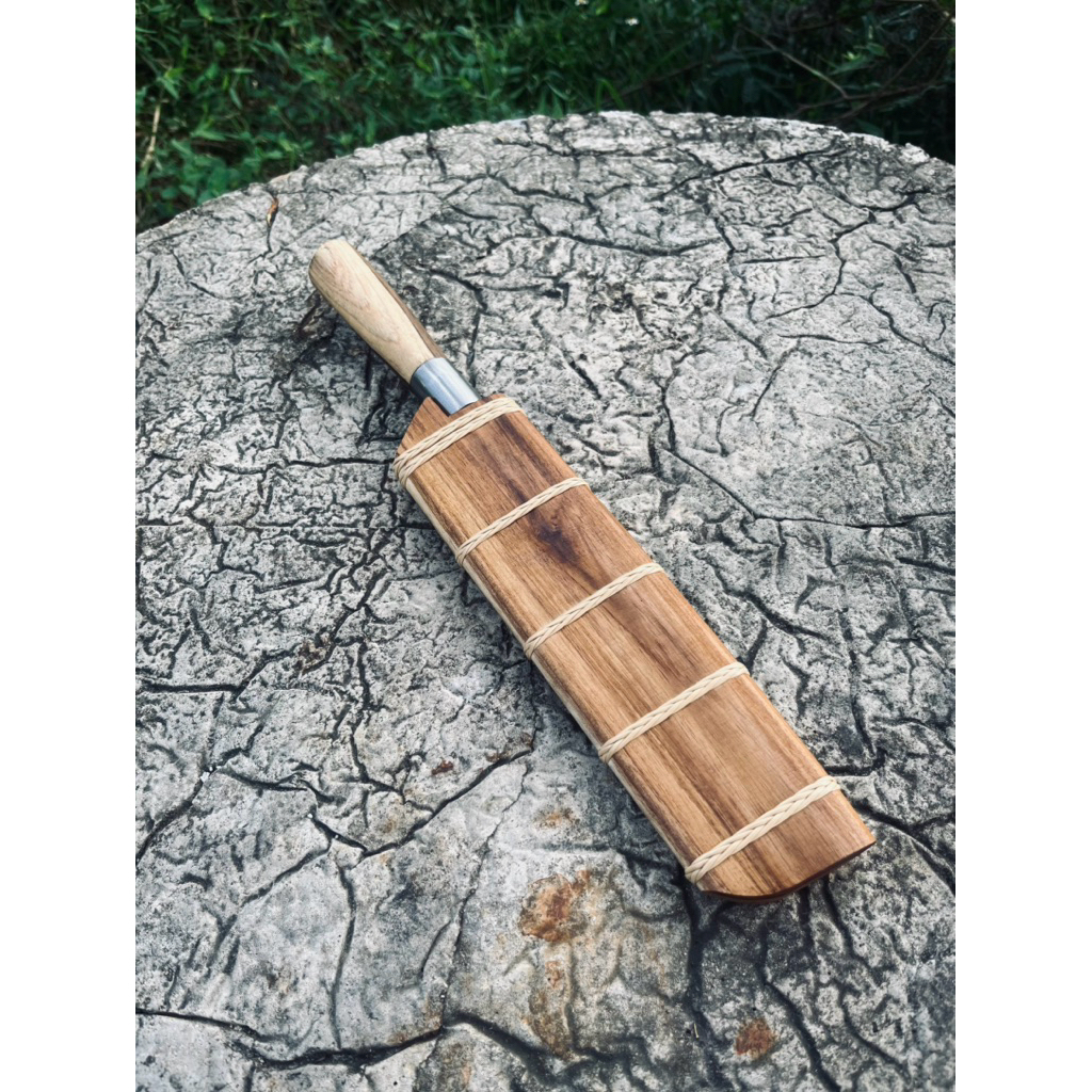 มีดลาบมีดปลายว้ายมีดเดินป่าขนาด9-10นิ้วแหนบแท้100% - รูปที่ 2