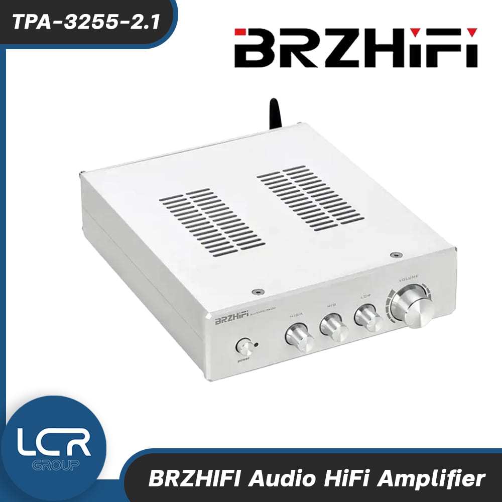 BRZHiFi Amp TPA-3255-2.1 กำลังขับ 300Wx2 + 300Wx1 8Ohm สัญญาณเข้า แจ็ค RCA / บลูทูธ