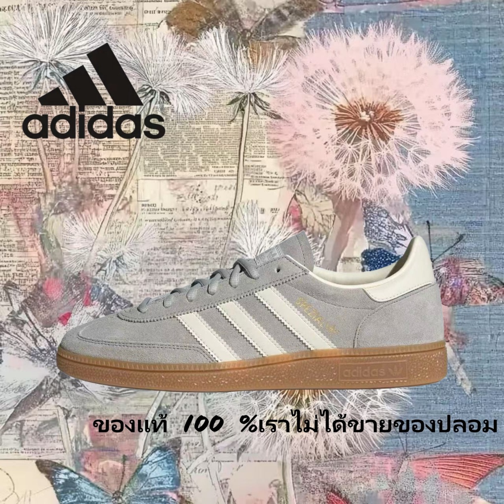 💕ของแท้ 100 % 🍒 adidas originals Samba OG gazelle spezial IF7086 สีเทา