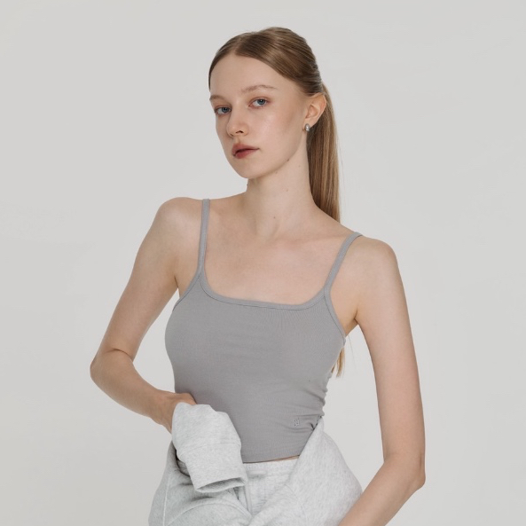 Witihit basic cropped camisole สายเดี่ยวทรงครอป - TPW01693
