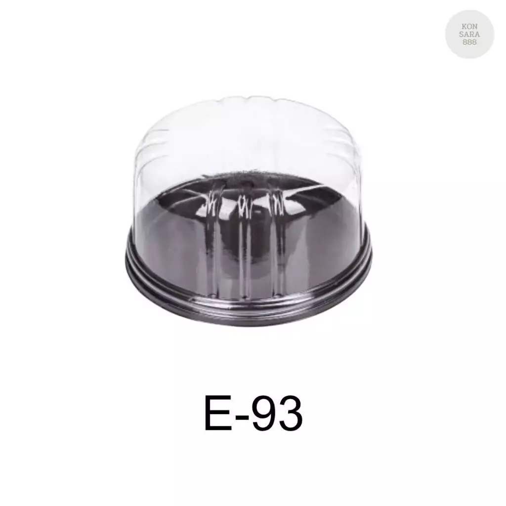 กล่องเบเกอรี่ E-93 ฐานน้ำตาล จำนวน 25 ชุด/แพ็ค 210820