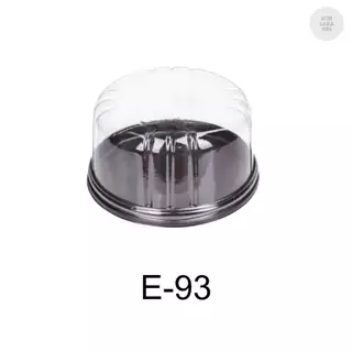 กล่องเบเกอรี่ E-93 ฐานน้ำตาล จำนวน 25 ชุด/แพ็ค 210820