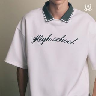 Highschool Preppy Collection 2025 Two Tone polo - เสื้อโปโลทูโทน - TPB08539