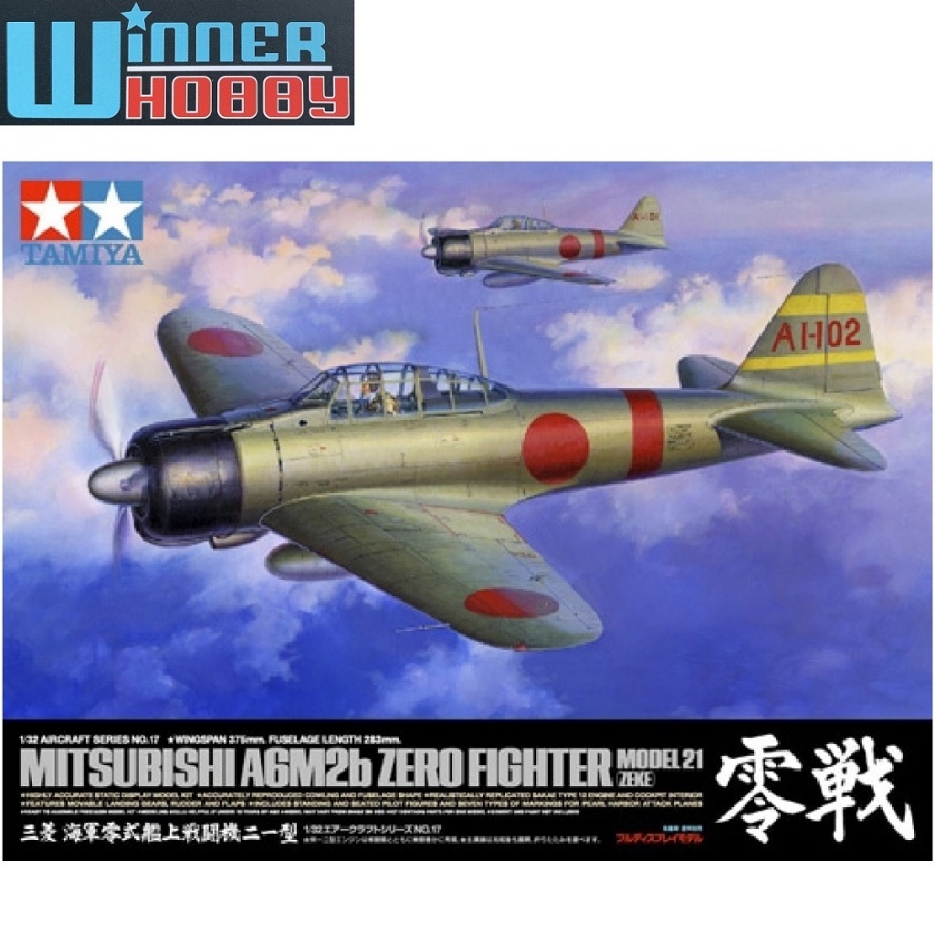 Tamiya 60317 Mitsubishi A6M2b ZERO Fighter 1/32
