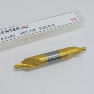 HSS-EX Center Drillดอกนำศูนย์ไฮสปีดโคบอล8%-60องศา(YG)รุ่นDV301