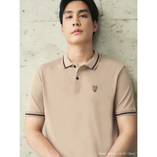 MeMo™ | Polo | เสื้อโปโลเมโม่ Original ปกริ้ว ปักโลโก้ (New Iconic) ผ้า Pique นุ่ม ทรงสวย ใส่สบาย