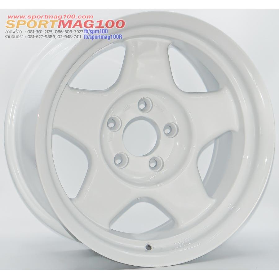 ล้อแม็ก SSW Bradley S323 5รู114.3 ET0 สีขาว กว้าง8 ขอบ16นิ้ว(ราคา 4วง)