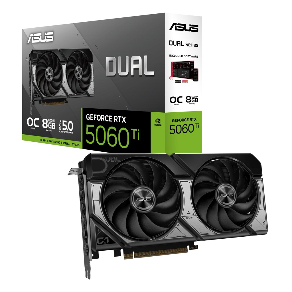 VGA Asus DUAL RTX5060Ti O8G GDDR7 (OC)