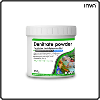 Denitrate powder ลดไนเตรต สร้างตะไคร่เขียว กรีนวอล(Greenwall) อาหารปลาและสิ่งมีชีวิตขนาดเล็กเห็นผลไว
