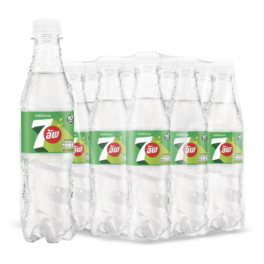 🚗delivery น้ำ เซเว่นอัพ ไม่มีน้ำตาล 345มล.*12ขวด