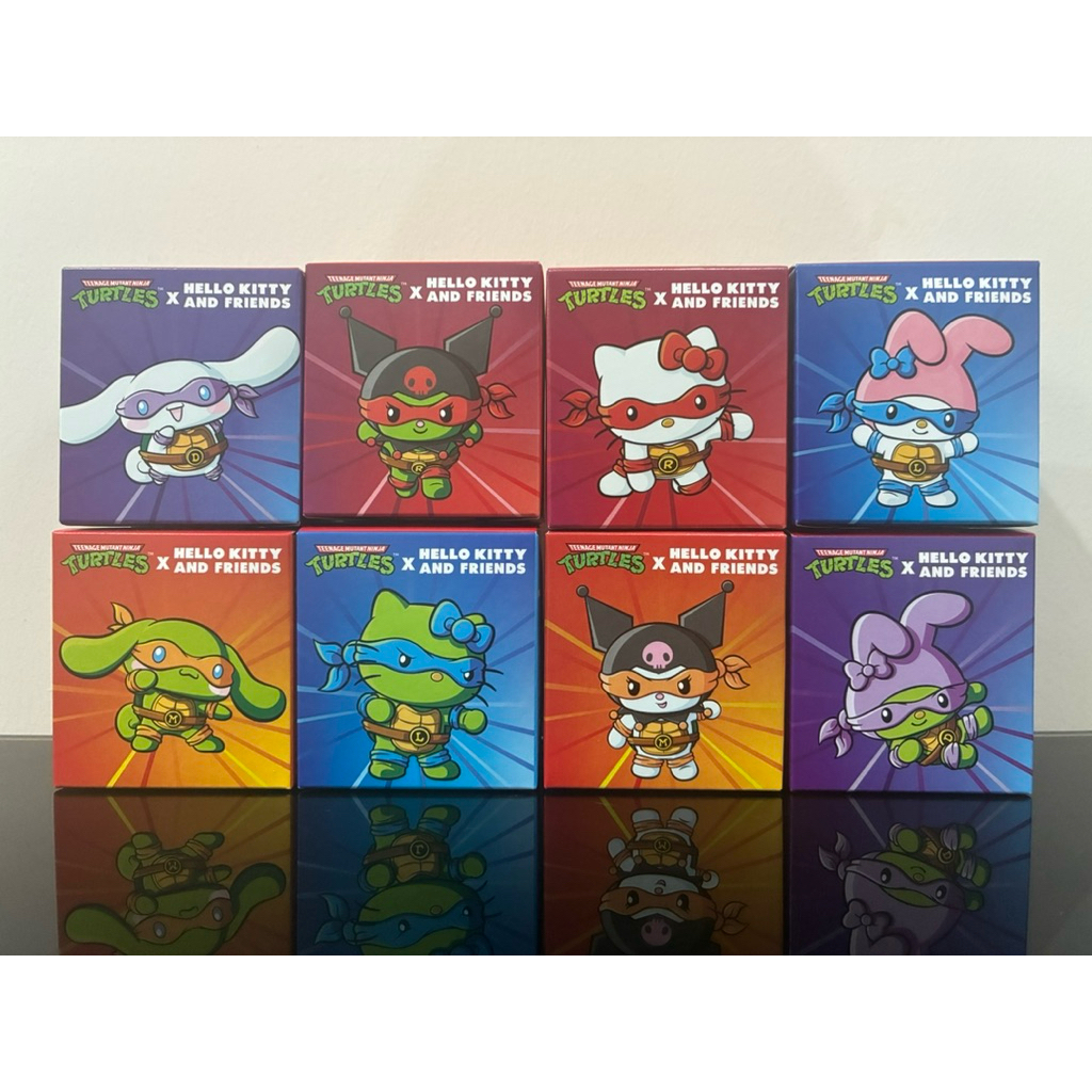 ครบชุด TMNT x Hello Kitty McDonald's Happy Meal