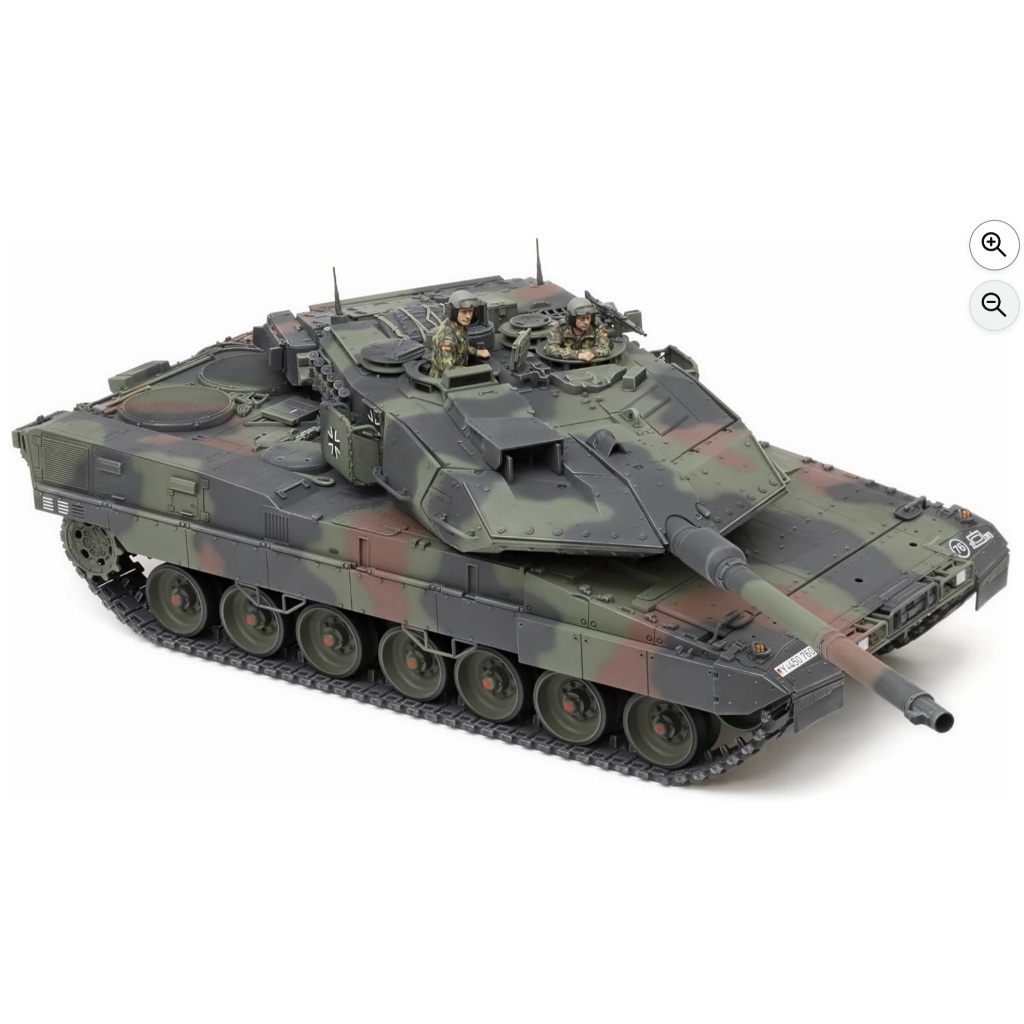 Tamiya 1/35 Military Miniature Series No.387 German Main Battle Tank Leopard 2 A7V Plastic Model Kit