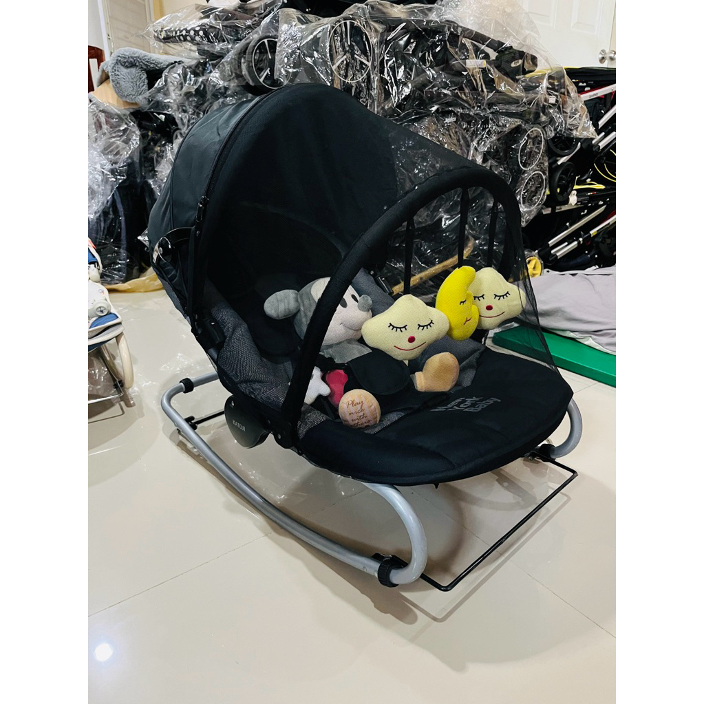 💥ขายดี💥เปลโยกมีมุ้ง Katoji ใหม่สวยไม่มีตำหนิ