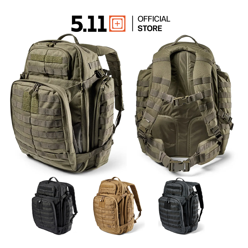 5.11 Tactical - RUSH72 2.0 Backpack 55L กระเป๋าเป้ เดินทาง เป้สะพายหลัง Camping เดินป่า ช่องเยอะ Official Store