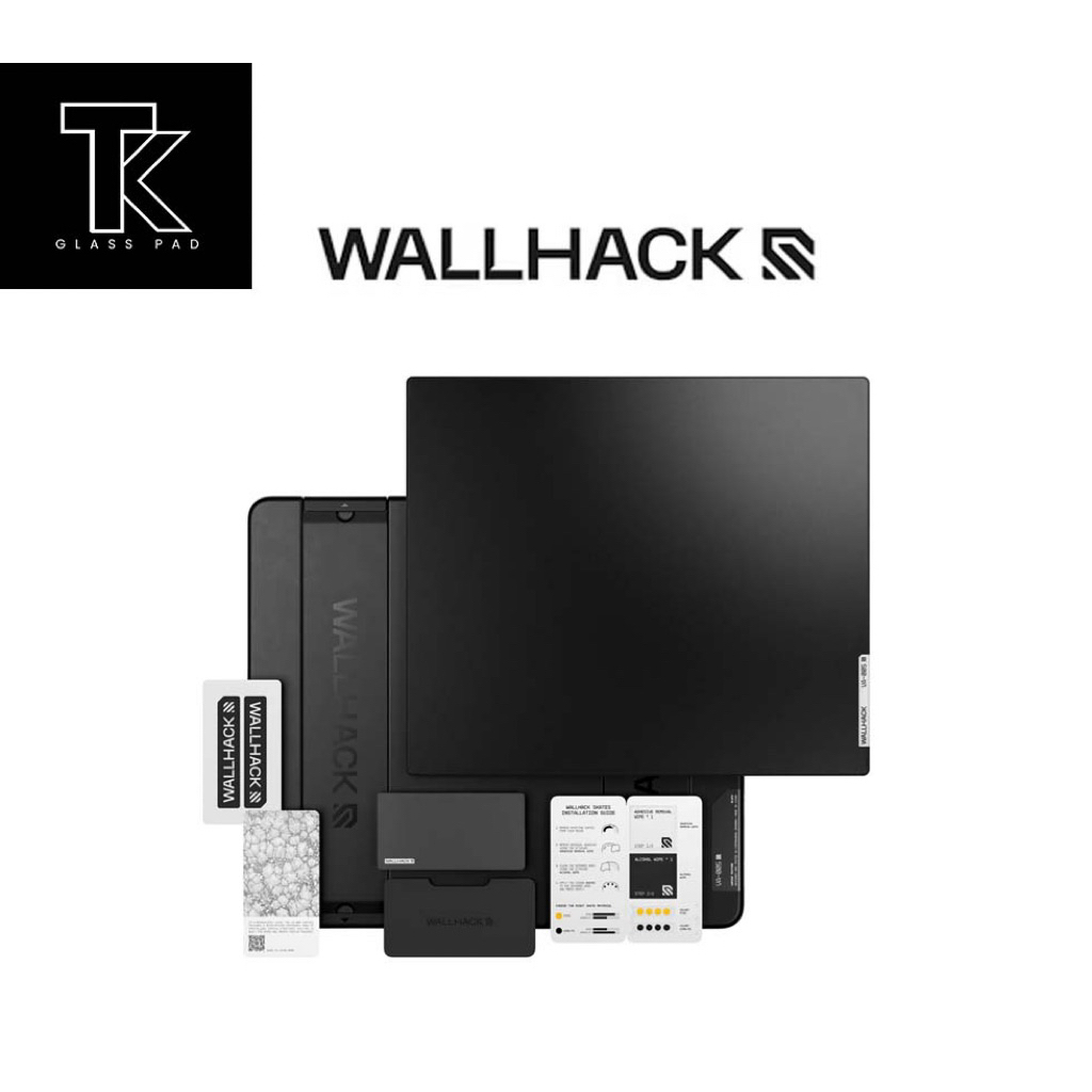 พร้อมส่ง / แผ่นร่องเมาส์กระจก Wallhack VA-005 มือสอง