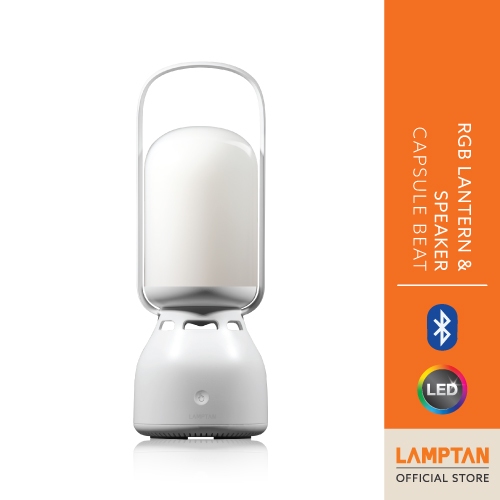 LAMPTAN โคมไฟลำโพงไร้สาย RGB Lantern & Speaker Capsule Beat ควบคุมด้วยระบบสัมผัส