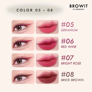 [ในไลฟ์สดลด 30%] ดินสอเขียนขอบปากน้องฉัตร Browit อายทูลิปไลน์เนอร์ 0.3g Eye To Lip Liner 0.3g [ของแท้จากบริษัท100%]