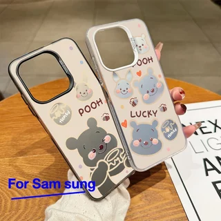ใช้สำหรับ เคส samsung หมีน้อยน่ารัก A55 A54 A53 A52S A52 A51 A50 A30S A50S A34 A15 A14 A04S/A13S A12 M12 A05S A05