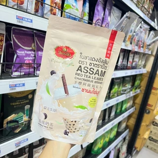 ชาแดงอัดสัม ตรามือขนาด250กรัม (ลัง)