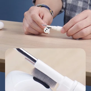 ปากกาทำความสะอาดพอร์ตหูฟัง Cleaning Pen แปรงนุ่ม 360° สำหรับช่องชาร์จ, ช่องหูฟัง, Audio Jack