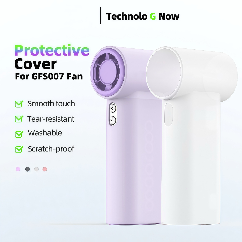 Suitable for  GFS007 Washable Mini Fan High Speed Handheld Fan Silicone Protective Cover